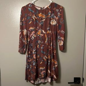 Fall color dress